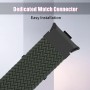 MiRowy Correa Compatibile con Xiaomi Smart Band 10, Mujer Hombre Elástica Correa Deportiva Trenzada Ajustables Nailon Suave