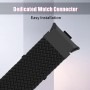 MiRowy Correa Compatibile con Xiaomi Smart Band 10, Mujer Hombre Elástica Correa Deportiva Trenzada Ajustables Nailon Suave