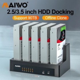 MAIWO-estación de acoplamiento para disco duro de 3,0/2,5 pulgadas, es