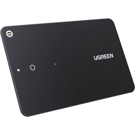 UGREEN FineTrack Slim Smart Finder Localizador Soporte iOS Bluetooth Tracker Tarjeta Seguimiento Rastreador para Pasaporte