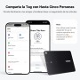 UGREEN FineTrack Slim Smart Finder Localizador Soporte iOS Bluetooth Tracker Tarjeta Seguimiento Rastreador para Pasaporte