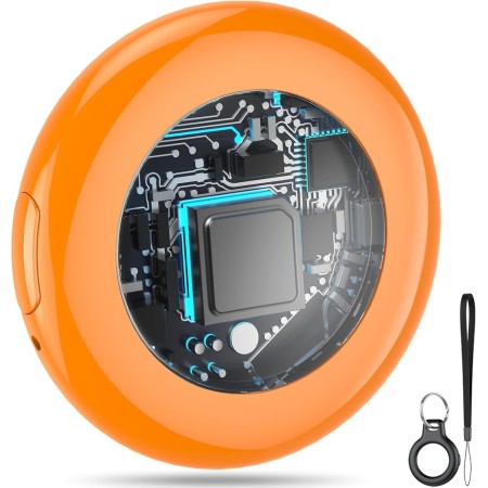 Smart Air Tracker Tag 1 Pack, Buscador de Objetos Bluetooth Funciona con Buscar Apple (Sólo iOS, Android no Compatible),