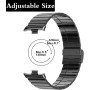 Harikiri Metal Correa Compatible con Xiaomi Smart Band 9 Pro/Smart Band 8 Pro/Redmi Watch 4,Acero Inoxidable Correas para Xiaomi