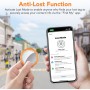 Smart Air Tracker Tag 1 Pack, Buscador de Objetos Bluetooth Funciona con Buscar Apple (Sólo iOS, Android no Compatible),
