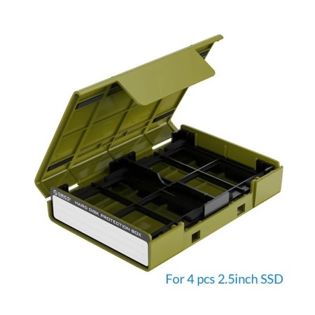 ORICO 2,5 M.2 caja de protección de disco duro con etiqueta para 2,5 3