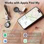 Smart Air Tracker Tag 1 Pack, Buscador de Objetos Bluetooth Funciona con Buscar Apple (Sólo iOS, Android no Compatible),