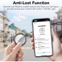 Smart Air Tracker Tag 1 Pack, Buscador de Objetos Bluetooth Funciona con Buscar Apple (Sólo iOS, Android no Compatible),