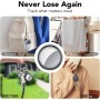 Smart Air Tracker Tag 1 Pack, Buscador de Objetos Bluetooth Funciona con Buscar Apple (Sólo iOS, Android no Compatible),