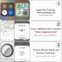 Smart Air Tracker Tag 1 Pack, Buscador de Objetos Bluetooth Funciona con Buscar Apple (Sólo iOS, Android no Compatible),