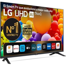 LG 50UT73006LA 50 ",UHD 4K, Serie UT73, Smart TV, WebOS24, Procesador a5, HDR10, Dolby Digital Plus, SmartTV, 3840x2160, Negro