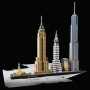 LEGO Architecture Londres, Kit de Construcción Creativa, London Eye, Big Ben, Tower Bridge, Maqueta de Monumentos Coleccionable,