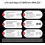 LG 50QNED85T6A 50", 4K QNED, Smart TV, HDR10, WebOS24, Serie 85, Procesador Alta Potencia, Dolby Digital Plus, Gaming,