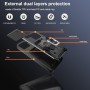Yutwo Funda para Honor 90 Smart Carcasa, Protección de la Cámara Carcasa con Cubierta de Cámara Deslizante y Soporte de Anill