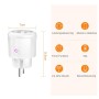 SURFOU Enchufe Inteligente Wifi con Consumo Electrico, Programador Enchufe Alexa, Tomada Inteligente con Temporizador, Control