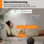 SURFOU Enchufe Inteligente Wifi con Consumo Electrico, Programador Enchufe Alexa, Tomada Inteligente con Temporizador, Control
