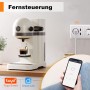 SURFOU Enchufe Inteligente Wifi con Consumo Electrico, Programador Enchufe Alexa, Tomada Inteligente con Temporizador, Control