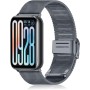 KoGiio Correa para Xiaomi Mi Band 9 Pro/Xiaomi Smart Band 9 Pro/Smart Band 8 Pro/Mi Band 8 Pro, Pulsera Repuesto Metal De Acero