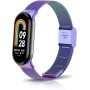 KoGiio Correa para Xiaomi Mi Band 9 Pro/Xiaomi Smart Band 9 Pro/Smart Band 8 Pro/Mi Band 8 Pro, Pulsera Repuesto Metal De Acero