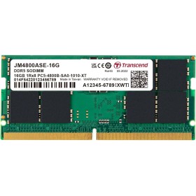 Transcend SO-DIMM Módulo de Memoria 16GB DDR5 4800MHz - JM4800ASE-16G