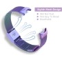 KoGiio Correa para Xiaomi Mi Band 9 Pro/Xiaomi Smart Band 9 Pro/Smart Band 8 Pro/Mi Band 8 Pro, Pulsera Repuesto Metal De Acero