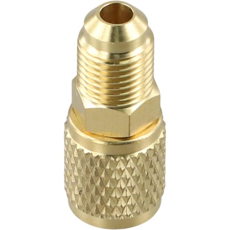 Adaptador de latón SAE macho de 5/16 x F1/4 para uso eficiente de refrigeración para R32/R410A