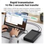 Caja HDD de 3,5 pulgadas, adaptador SATA a USB 3,0, disco duro externo
