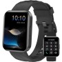 Dakofied Smartwatch con Llamadas Bluetooth,Reloj Inteligente Hombre Mujer,Smart Watch Smart Watch Pulsómetro,Monitor de