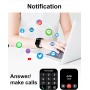 Dakofied Smartwatch con Llamadas Bluetooth,Reloj Inteligente Hombre Mujer,Smart Watch Smart Watch Pulsómetro,Monitor de