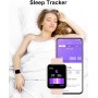 Dakofied Smartwatch con Llamadas Bluetooth,Reloj Inteligente Hombre Mujer,Smart Watch Smart Watch Pulsómetro,Monitor de
