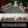LEGO Harry Potter Tiendas Mágicas del Callejón Diagon Maqueta para Adultos y 12 Micro Figuras de Colección, Autobús Noctámbulo,