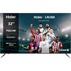Haier Direct LED Full HD H32K702FG - 32", Smart-TV, HDR, Dolby Audio, Android 11, Smart-TV, Google Assistant, Bluetooth 5.1, DBX