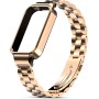 RenSheng Correa para Redmi Smart Band 3 Pulsera, Correa de Metal Compatible con Xiaomi Smart Band 9 Active Correa Pulsera de