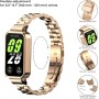 RenSheng Correa para Redmi Smart Band 3 Pulsera, Correa de Metal Compatible con Xiaomi Smart Band 9 Active Correa Pulsera de