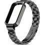 RenSheng Correa para Redmi Smart Band 3 Pulsera, Correa de Metal Compatible con Xiaomi Smart Band 9 Active Correa Pulsera de