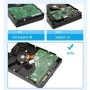 Caja HDD de 3,5 pulgadas SATA a USB 3,0, lector de disco duro externo 