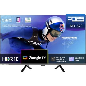 CHiQ TV de 32 Pulgadas(80 cm), Smart TV, L32M9G, Google Television, HDR 10, Dolby Audio, Android 11, Google Assistant, DBX-TV,