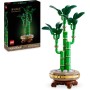LEGO Botanical Bambú de la Suerte Planta Artificial de Interior, Decoración del Hogar y Oficina, Maqueta para Construir para