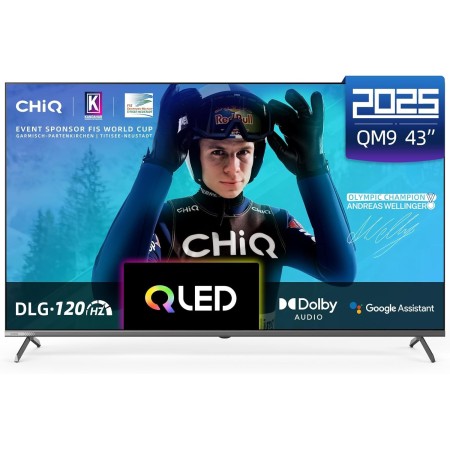 CHiQ TV de 32 Pulgadas(80 cm), Smart TV, L32M9G, Google Television, HDR 10, Dolby Audio, Android 11, Google Assistant, DBX-TV,