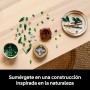 LEGO Botanical Bambú de la Suerte Planta Artificial de Interior, Decoración del Hogar y Oficina, Maqueta para Construir para