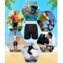 Bañadores Hombre Transpirable,Bañadores para Hombre con Forro de Malla y Cordón Ajustable, Bañador Hombre de Secado Rápido