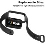 BABEJIA 3PCS Correas Compatible con Xiaomi Smart Band 9 Active & Redmi Band 3, Pulseras de TPU Suave, Regulable, con Conectores