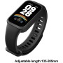 BABEJIA 3PCS Correas Compatible con Xiaomi Smart Band 9 Active & Redmi Band 3, Pulseras de TPU Suave, Regulable, con Conectores