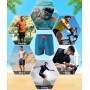 Bañadores Hombre Transpirable,Bañadores para Hombre con Forro de Malla y Cordón Ajustable, Bañador Hombre de Secado Rápido