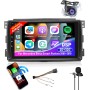[2+32G] Radio Android 13 para Mercedes Benz Smart Fortwo 2005-2010 con Carplay y Android Auto - Pantalla Táctil HD de 9 Pulgadas