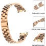 SeNool Correa de Metal para Xiaomi Smart Band 9 Pro/8 Pro, Pulsera de Repuesto de Acero Inoxidable para Redmi Watch 5/4 - Plata