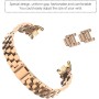 SeNool Correa de Metal para Xiaomi Smart Band 9 Pro/8 Pro, Pulsera de Repuesto de Acero Inoxidable para Redmi Watch 5/4 - Plata