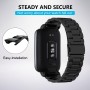 SeNool Correa de Metal para Xiaomi Smart Band 9 Pro/8 Pro, Pulsera de Repuesto de Acero Inoxidable para Redmi Watch 5/4 - Plata