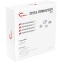 G.SKILL Crystal Crown Keycaps - Juego de teclas con capa transparente para teclados mecánicos, teclas completas de 104, diseño