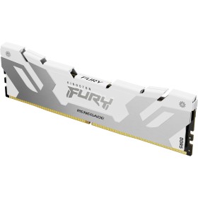 Kingston FURY Renegade DDR5 Silver/White XMP 16GB 7200MT/s CL38 DIMM Desktop Gaming Memory - KF572C38RW-16