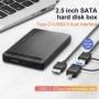 Caja HDD SATA a USB3.0/Typec, fundas para discos duros móviles para al